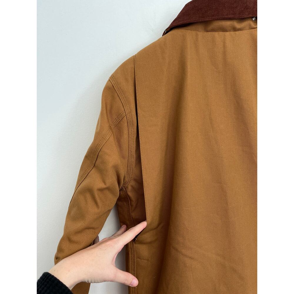 Carhartt Iconic J01 Duck Detroit Jacket Workwear Utility Blanket Lined - Small - Picture 10 of 16